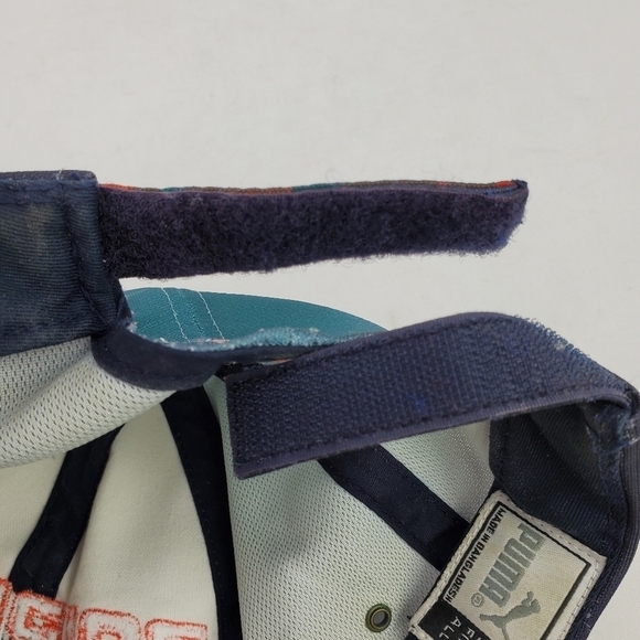 Vtg Puma Miami Dolphins Hat Ball Cap Eclipse NFL Pro Line Draft Adult One Sz 90s - Picture 12 of 12